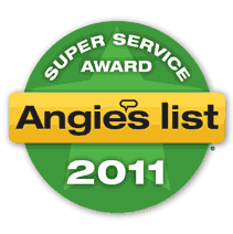 Angie's List Super Service Award 2011